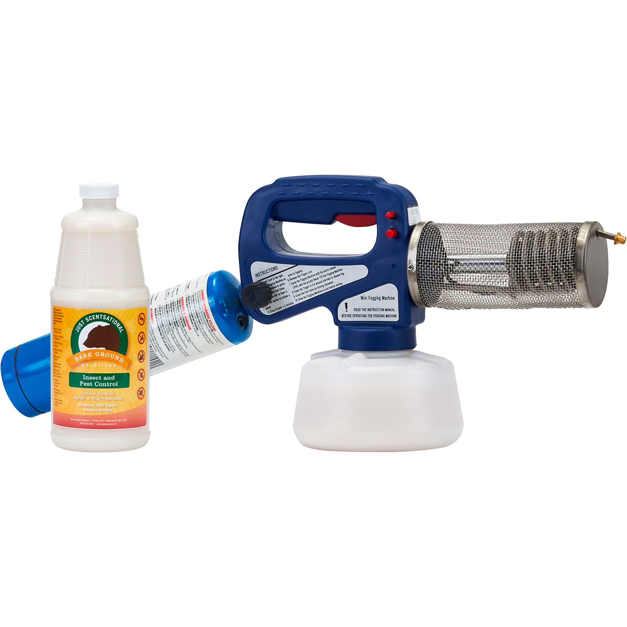 Bare Ground Garscentria Propane Fogger with Liquid Mosquito and Tick Repellant, 32 Oz., Model# GARFOG-1Q